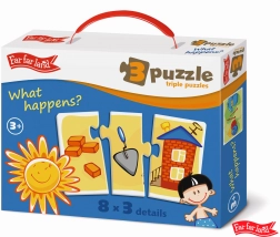 Far Far Land puzzle hármasok – 8 kép