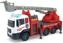 Tűzoltóautó fénnyel és hanggal 17 cm
