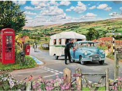 Puzzle – Kemphez vezető út, 1000 darab, GIBSONS