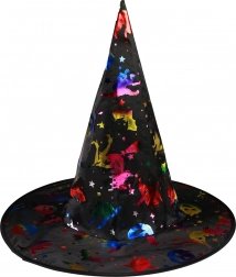 varázskalap holografikus mintákkal