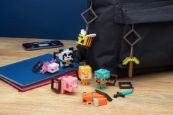 Minecraft témájú figura