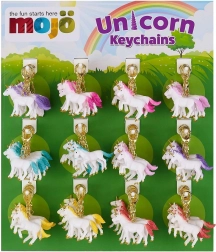 72 darabos unikornisos kulcstartó display