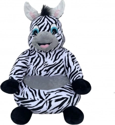 Gyerek plüss fotel zebra NEW BABY