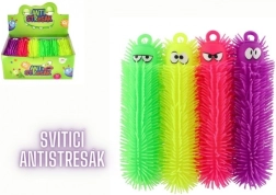 Macskabarát antistressz hernyó fény 30 cm