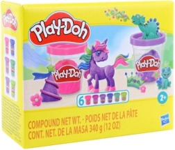 Play-Doh csillogó kollekció – 6 tégely gyurma