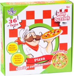 Kerek puzzle Pizza 36 darabból