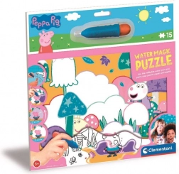 Varázslatos vizes puzzle Peppa malac 15 darabból