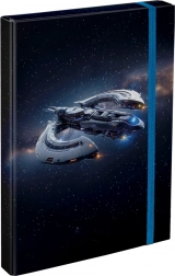 Iskolai füzetekhez való mappa A4 - Űrhajó