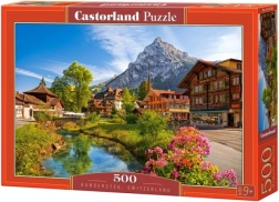 500 darabos puzzle Kandersteg, Svájc