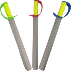 EVA habszivacsból készült hab lovagi kard – gyerek kellék, 3 színben