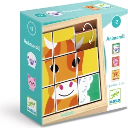 Forgó puzzle Djeco Farm