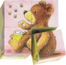 Goki fa képkockák – állatkölykök – 4 db