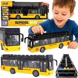 WOOPIE busz fényekkel és nyitható ajtókkal