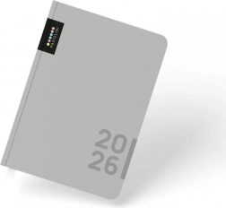 Napló A5 Heti 2026 Szürke Pastelini