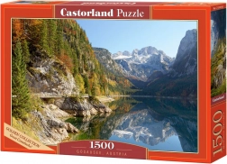 Castorland puzzle 1500 darab – napfelkelte Castelmezzano felett – Puzzle