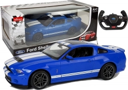 Távirányítós versenyautó Ford Shelby GT500 1:14 – kék