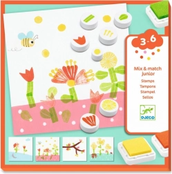 DJECO Bélyegzőkészlet Virágok