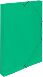 Doboz gumifogantyúval A4 Lines zöld