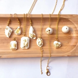 Sycomore kreatív készlet betonszobrok és arany füst fólia