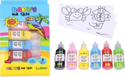 Üvegfesték kontúrral és sablonokkal 5+1