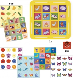 Fantamemo memóriajáték katicákkal