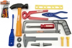 Gyermekeknek készült műanyag szerszámkészlet