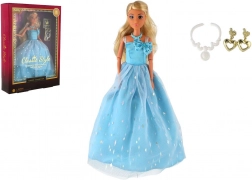 Anlily ízületes baba estélyi ruhában, 30 cm