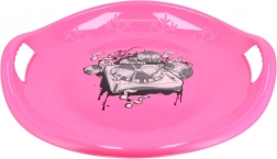 Baby Mix Snowflake Music 60 cm hócsúszka rózsaszín