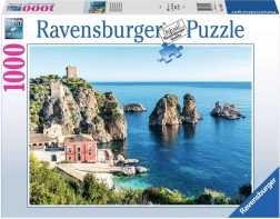 Ravensburger puzzle Faraglioni di Scopello 1000 darabos