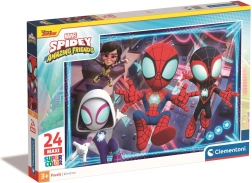 24 darabos maxi Super Color Spidey és szuper barátai puzzle