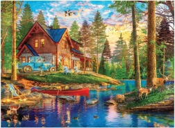 Nyári Házikó 4000 Darabos Puzzle