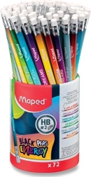 MAPED Black’Peps Energy HB grafitceruza, motívumok keveréke