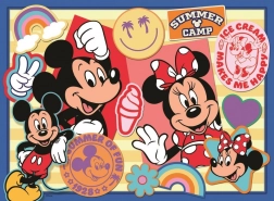 RAVENSBURGER puzzle Mickey és Minnie kiránduláson XXL 200 darab