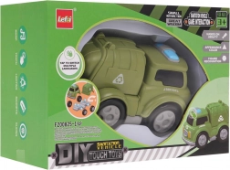 Interaktív kukásautó játék