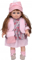 Babáska táskával 38 cm