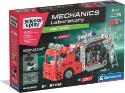 Mechanikai labor – tűzoltóautó CLEMENTONI Science & Play