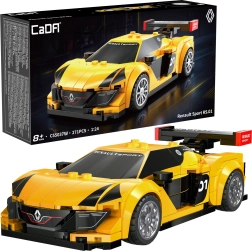 CaDA építőkészlet RENAULT SPORT RS.01 versenyautó 1:24
