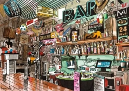 Magnólia bár 1000 darabos kirakó