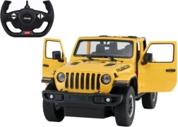 Rádióvezérlésű Jeep Wrangler Rubicon 1:14 Rastar – sárga