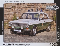 Puzzle RETRO-AUTA VAZ 21011 Volkspolizei 40 darab