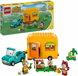LEGO® Animal Crossing™ 77054 Leif, lakókocsi és kertészet