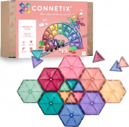 Connetix Pastel Mega Pack mágneses építőjáték 202 darab