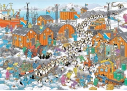 JUMBO puzzle Jan van Haasteren – Expedíció a Déli-sarkra, 1000 darab