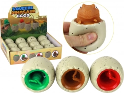 Antistressz játék dinoszaurusz tojásban Squishy