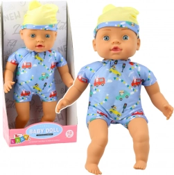 Baba Kék Ruhában Sapkával