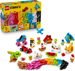 LEGO Classic kreatív színes kockák