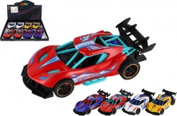 14 cm-es fém játékautó visszahúzós mechanizmussal