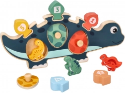 Fa gyerek puzzle - Dinoszaurusz