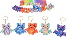 3D denevér kulcstartó