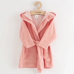 gyermek frottír köntös New Baby Comfortably rózsaszín 92/98